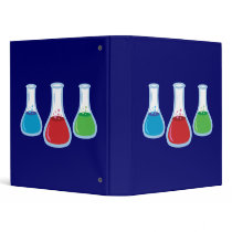 Science Flasks 3 Ring Binder