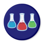 Science Flasks magnets