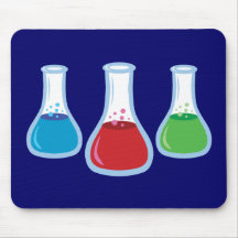 Science Flasks Mouse Pads