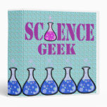 science geek notebook binders
