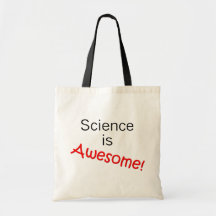 Science is Awesome Canvas Bags