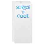Science is Cool rack cards