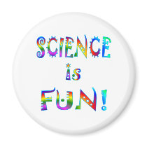 Science is Fun Fridge Magnets