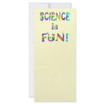 Science is Fun rack cards
