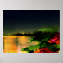 Science North at Dusk Poster