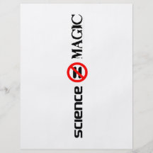 science not magic full color flyer
