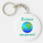 Science Opens Worlds Keychains