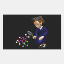 Science Rectangular Sticker