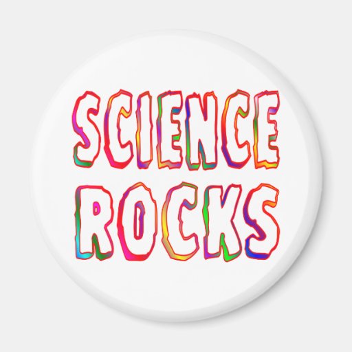 Science Rocks Magnet