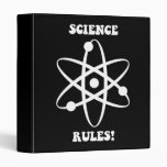 science rules 3 ring binder