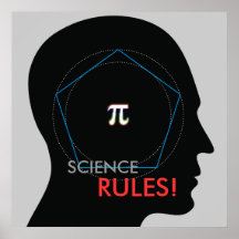 SCIENCE RULES! - math poster