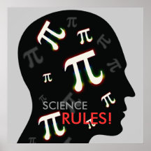 SCIENCE RULES! - math poster