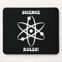 science rules mouse pad