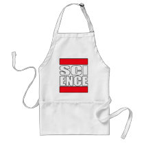 Science t shirt aprons