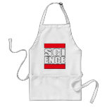 Science t shirt aprons
