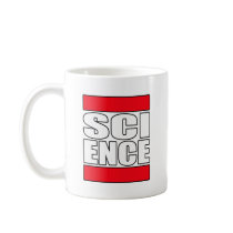 Science t shirt coffee mug