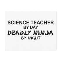Science Teacher Deadly Ninja