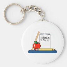 Science Teacher (Notebook) Key Chain