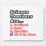 Science Teacher Quiz...Joke Mousepad