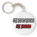 Science Teacher / Superhero keychains