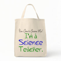 Science Teacher Tote Canvas Bags