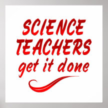 Science Teachers Posters