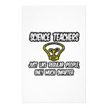Science Teachers...Regular People, Only Smarter Stationery Paper