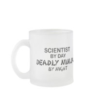 Scientist Deadly Ninja by Night Mugs