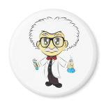 Scientist Refrigerator Magnets
