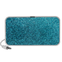 Scintillement bleu de Faux Mini Haut-parleur