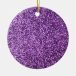Scintillement pourpre de Faux Décoration Pour Sapin De Noël