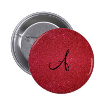 Scintillement rouge badge avec épingle
