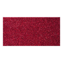 Scintillement rouge carte avec photo
