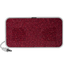 Scintillement rouge haut-parleurs mp3