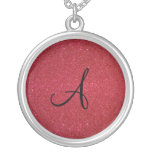 Scintillement rouge pendentif