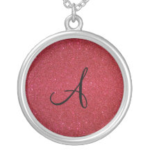 Scintillement rouge pendentif