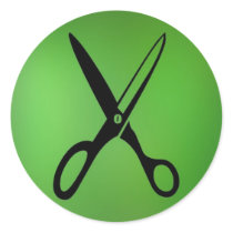 Scissors sticker stickers