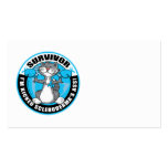 Scleroderma Boxing Cat business cards