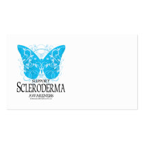 Scleroderma Butterfly 2 Business Card Template