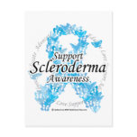 Scleroderma Ribbon of Butterflies Postcards