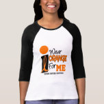 Sclérose en plaques de milliseconde je porte l'ora t-shirt