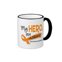 Sclérose en plaques de milliseconde MON HÉROS MON  Tasse