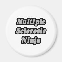 Sclérose en plaques Ninja Aimant Pour Réfrigérateur