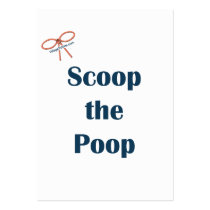 Scoop The Poop Reminders Business Card Templates