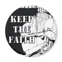 Scooter Keep the Faith Fridge Magnets