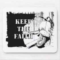 Scooter Keep the Faith Mouse Mats