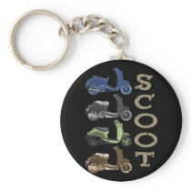 Scooter Quads Keychains