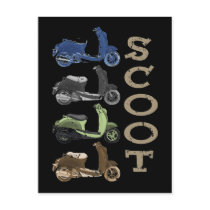 Scooter Quads Post Card