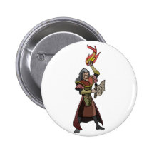 Scorcerer: Fire Pinback Button