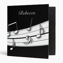 Score noir et blanc gris de notes musicales